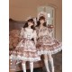 Mademoiselle Pearl Striped Maiden Blouse JSKs and OPs(Reservation/2 Colours/Full Payment Without Shipping)